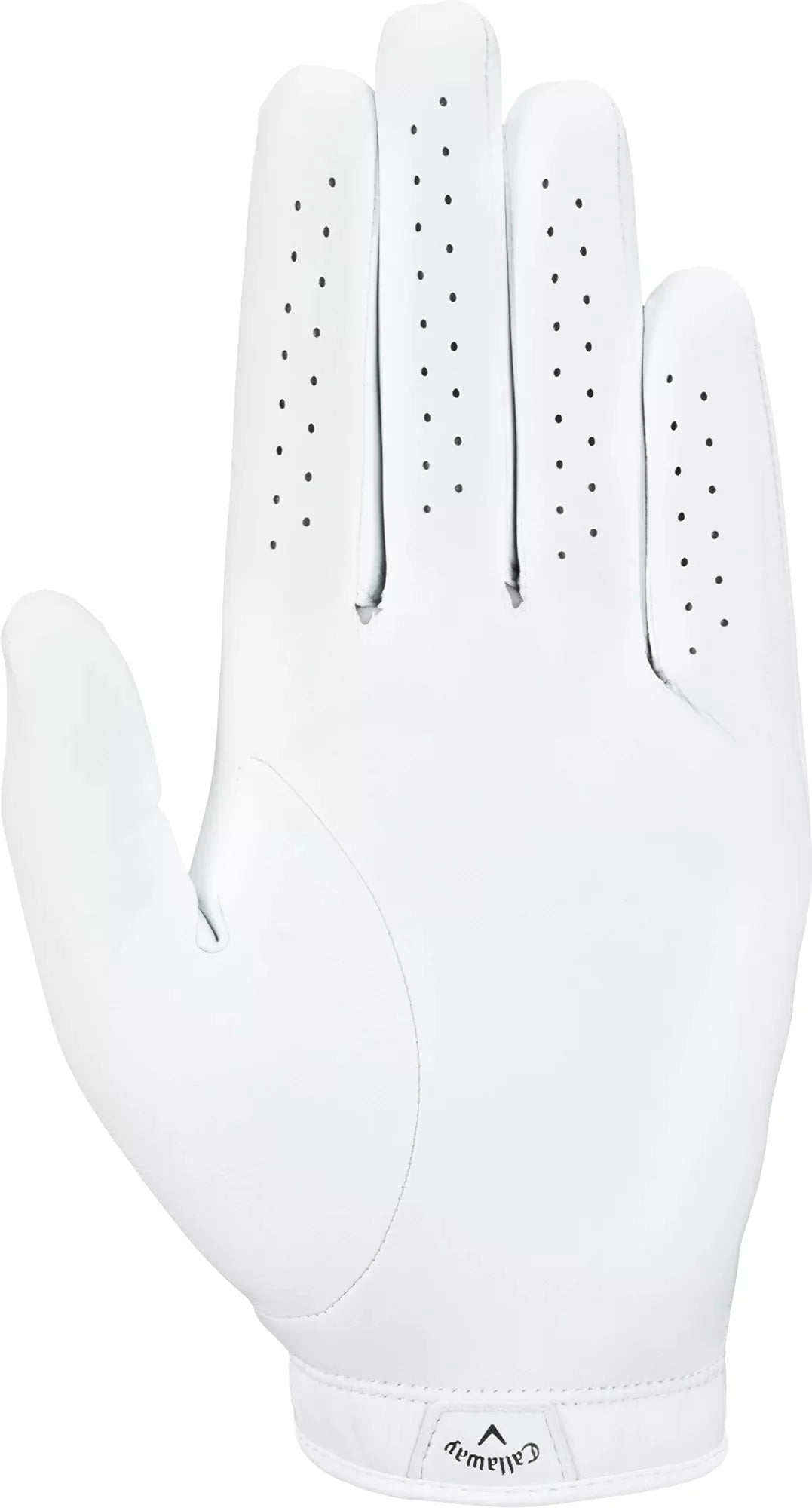 Callaway 2025 Tour Authentic golf glove by ParWestGolf, showing the premium leather design and fit for golfers.