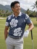 Tropical Oasis Performance Golf Polo