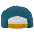 Driftwood Golf Hat | Snapback Cap | Built-in Magnetic Ball Marker Holder + Marker Included | Adjustable | Wood Boat Teal