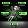 Foldable Metal Divot Tool