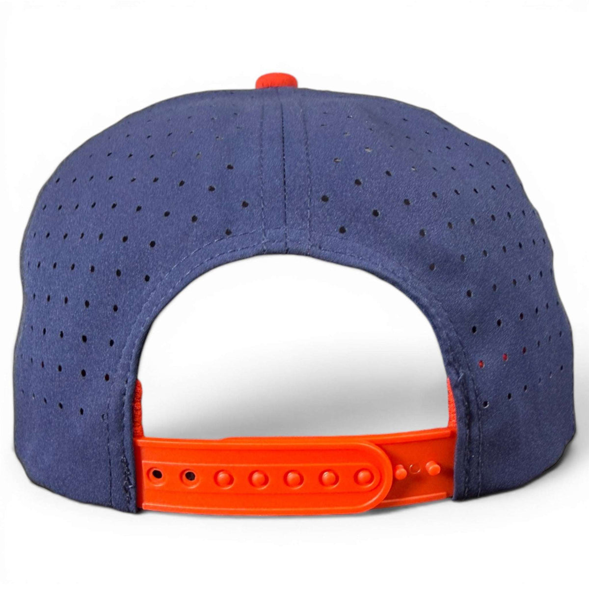 Freedom Flight golf hat by Logie Joe's Golf, adjustable snapback cap with built-in magnetic ball marker holder and USA eagle design.