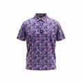 Men's Purple Haze Golf Polo | Moisture-Wicking Performance Stretch Golf Shirt
