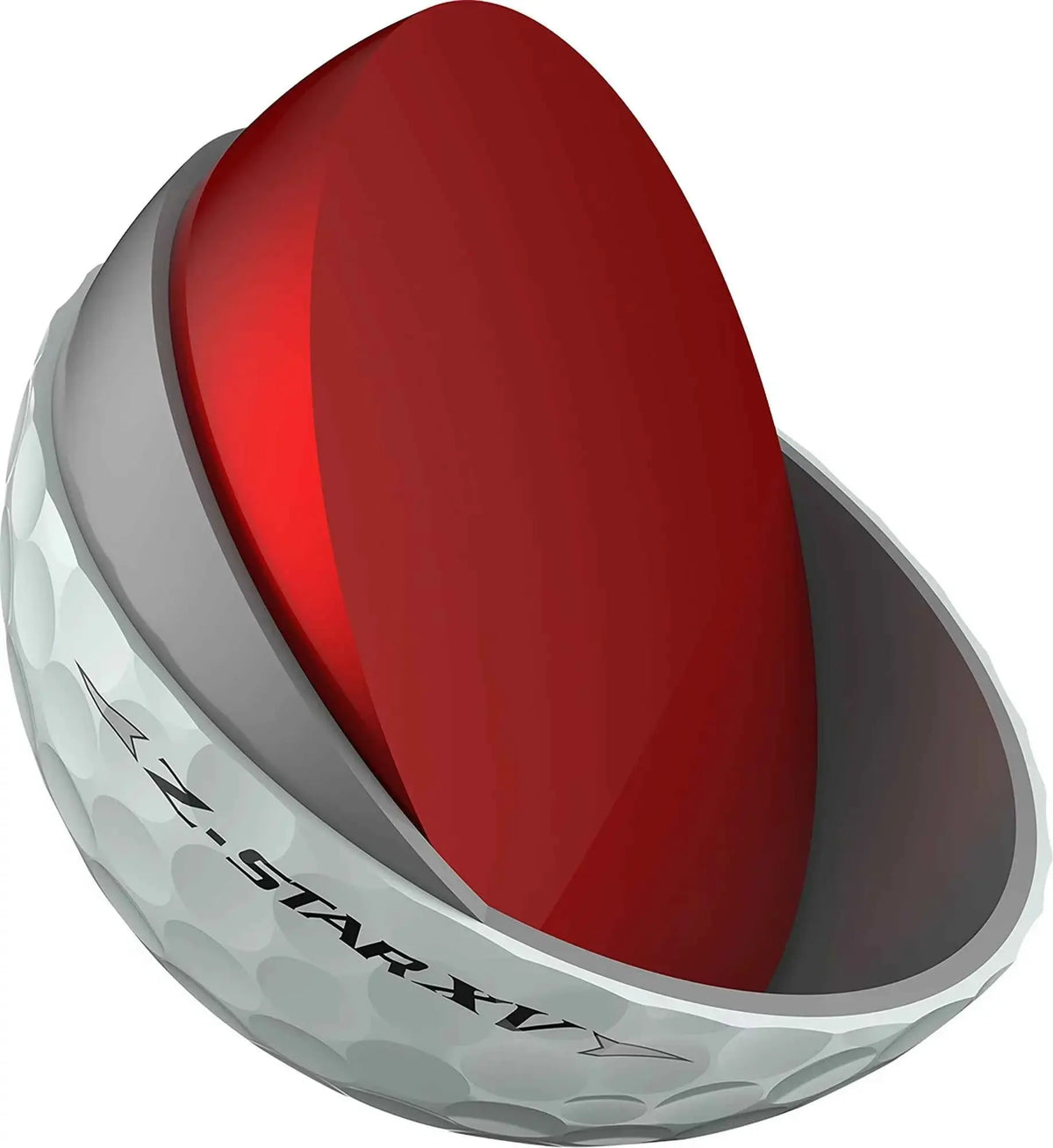 Srixon 2025 Z-STAR XV golf balls by ParWestGolf, close-up of the white golf balls with branding and design details.