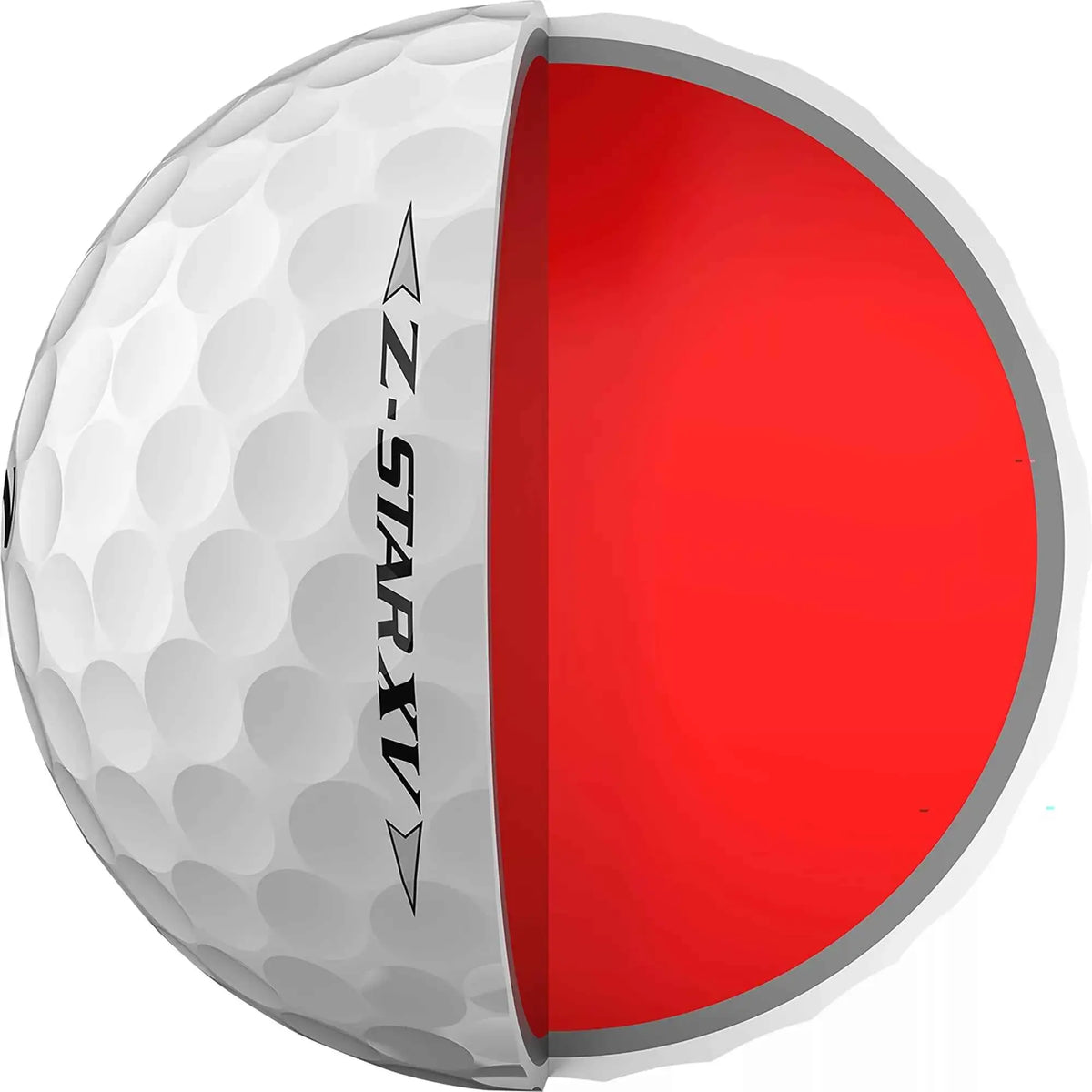 Srixon 2025 Z-STAR XV golf balls from ParWestGolf, featuring white, premium construction with branding and ball details visible.