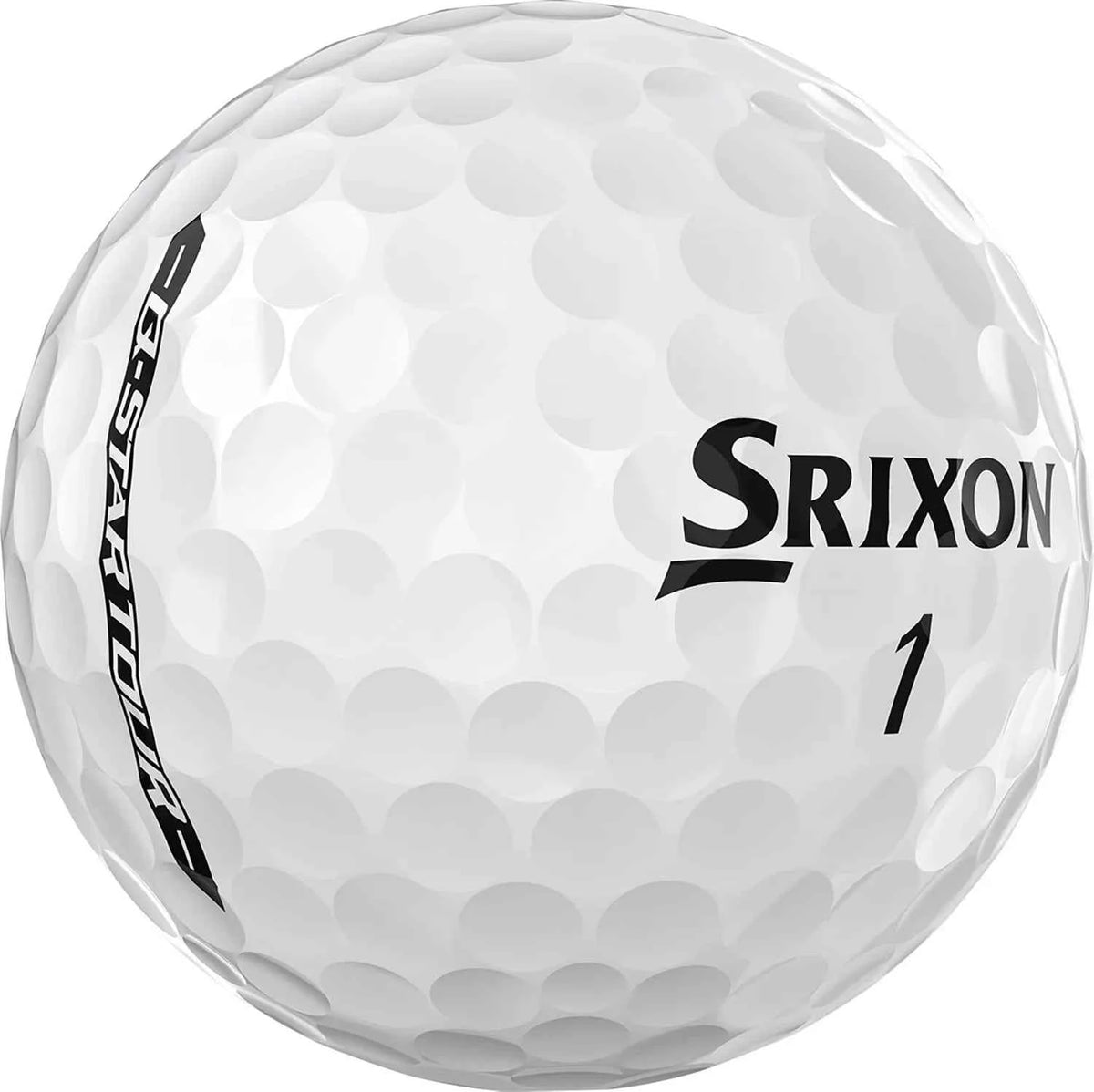 Srixon Q-STAR Tour golf balls with bright yellow packaging, designed for high performance and distance in golf.