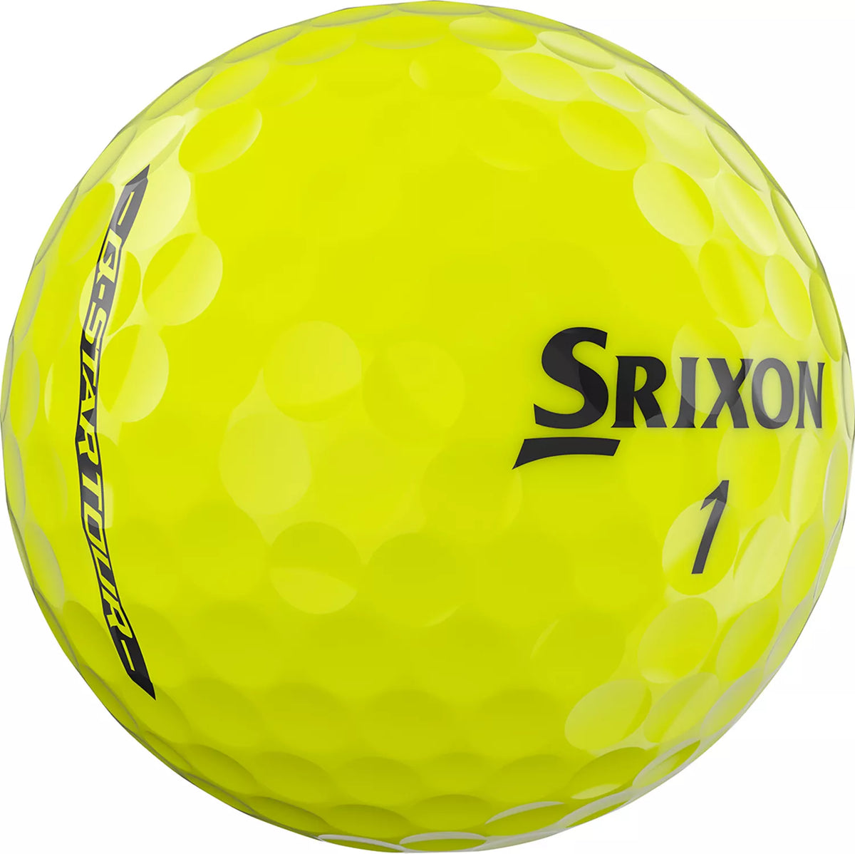 Srixon Q-STAR Tour golf balls with bright white cover and logo, shown on a golf course in natural lighting.