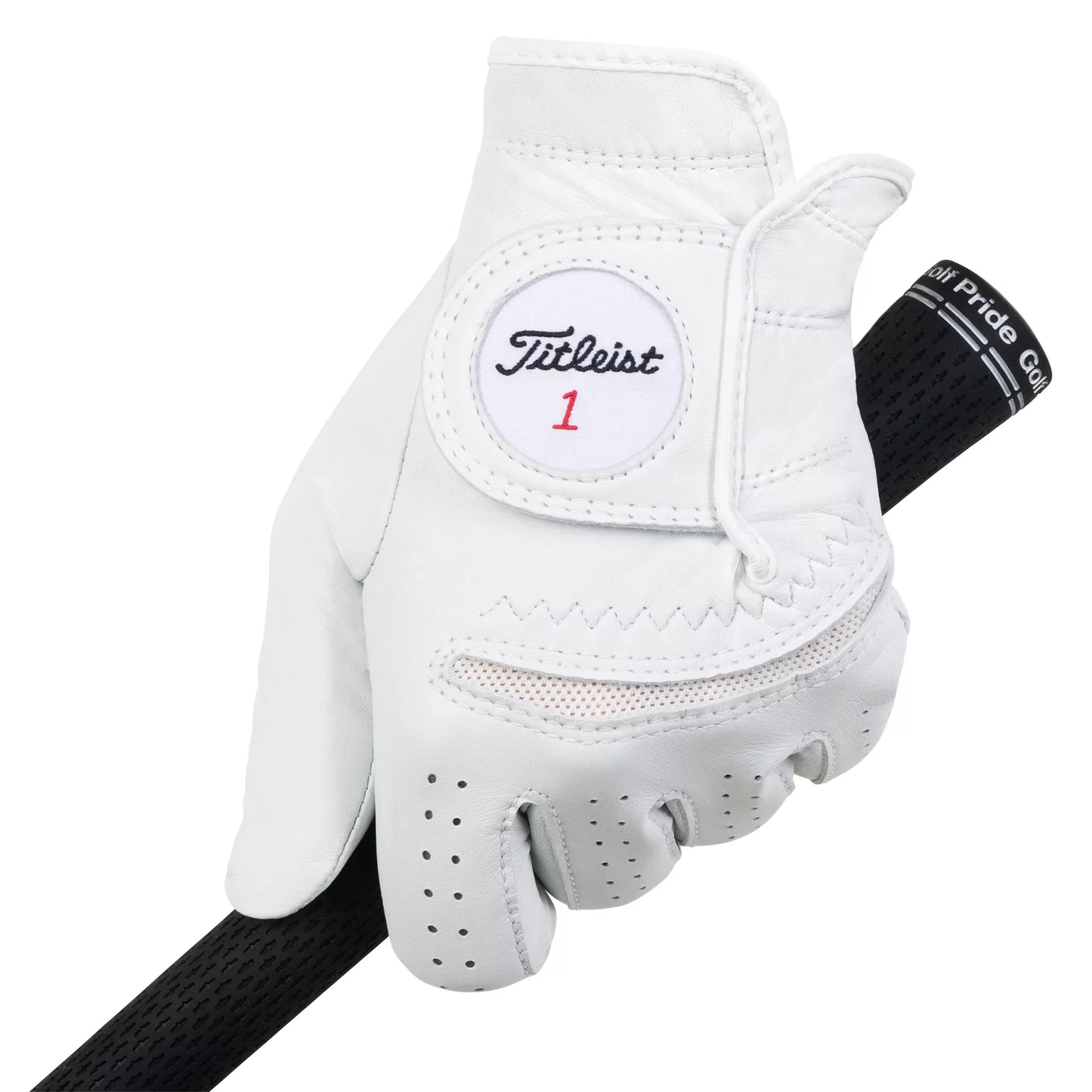 Titleist Perma Soft golf gloves by ParWestGolf, showing the soft leather material and secure fit designed for comfortable play.