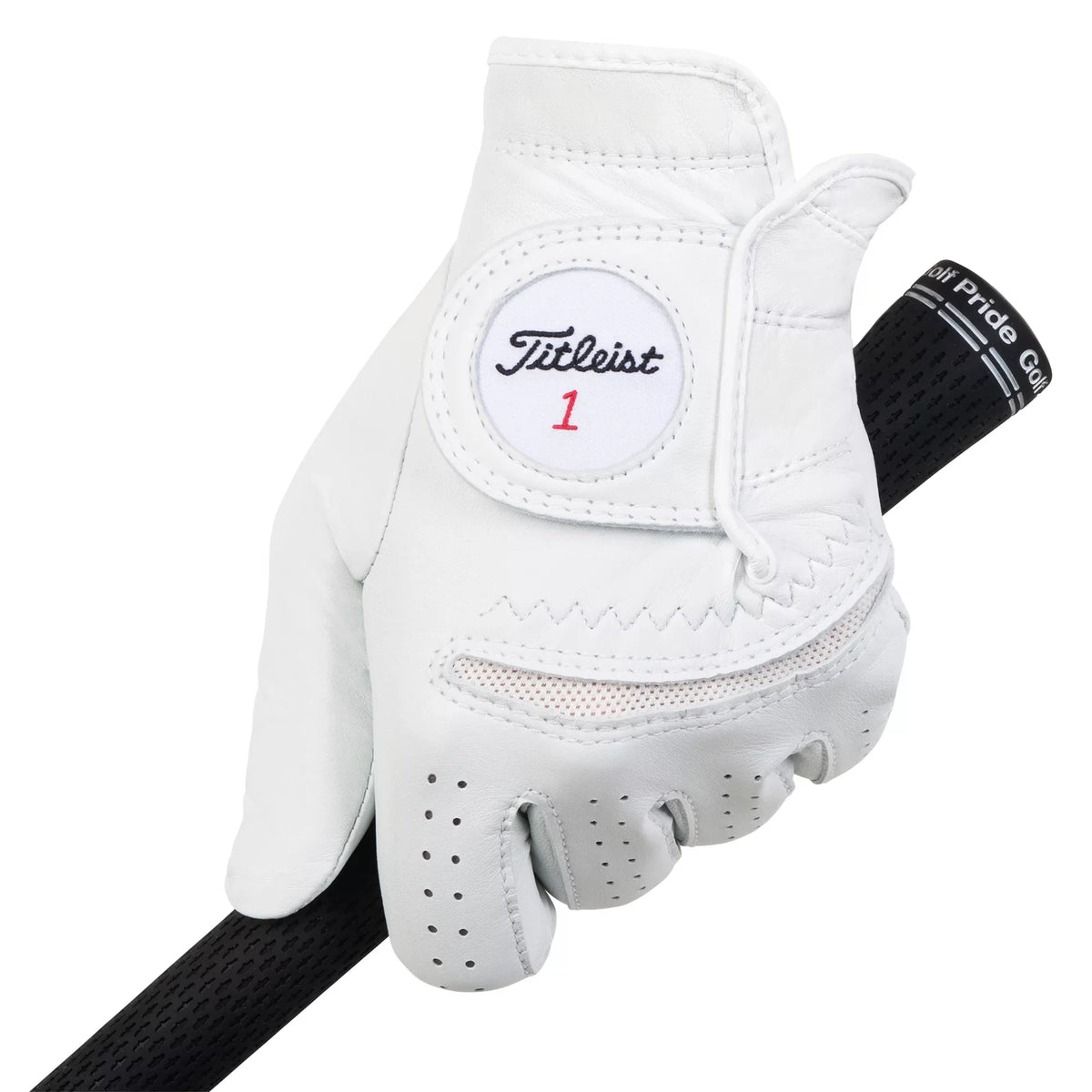 Titleist Perma Soft golf gloves by ParWestGolf, showing the soft leather material and secure fit designed for comfortable play.