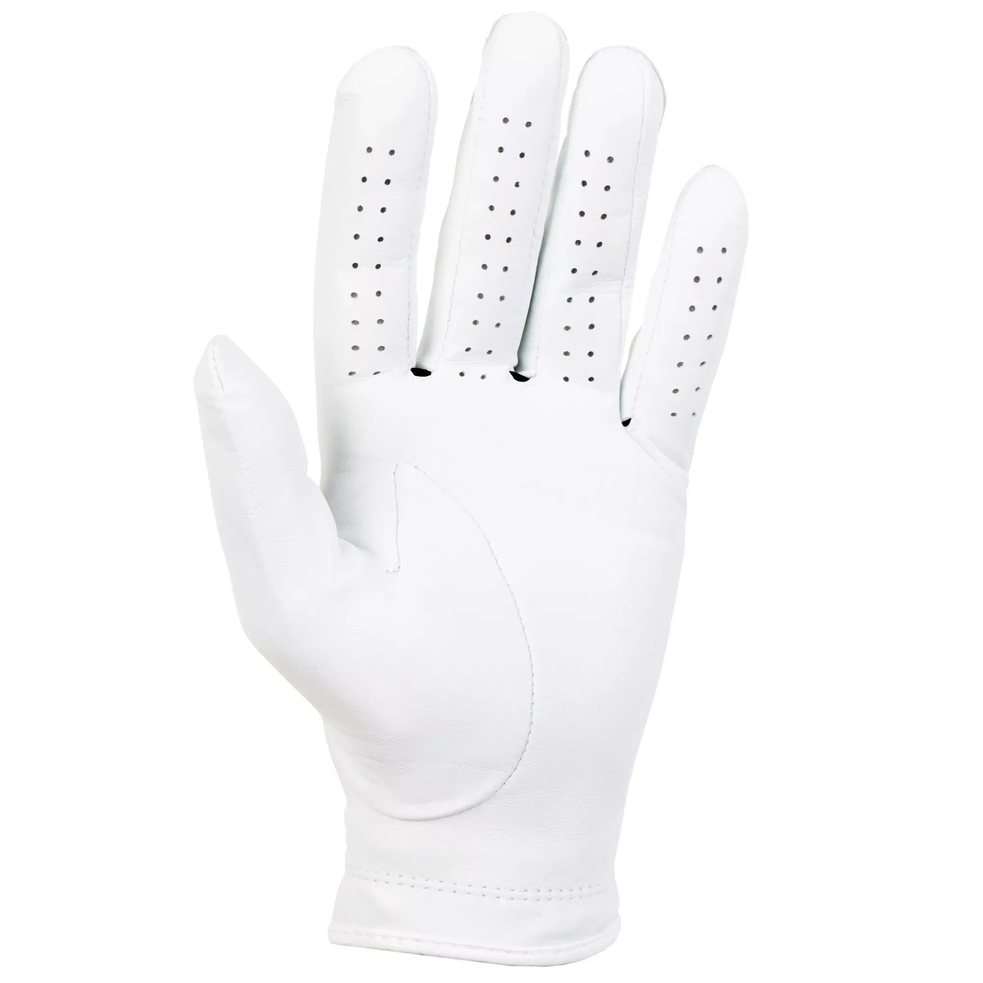ParWestGolf Titleist Perma Soft golf gloves showing textured leather palms and snug fit for enhanced grip and comfort.