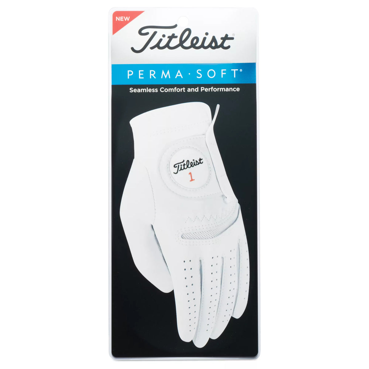 Titleist Perma Soft golf gloves by ParWestGolf, showing close-up of the comfortable, durable leather gloves for optimal grip.