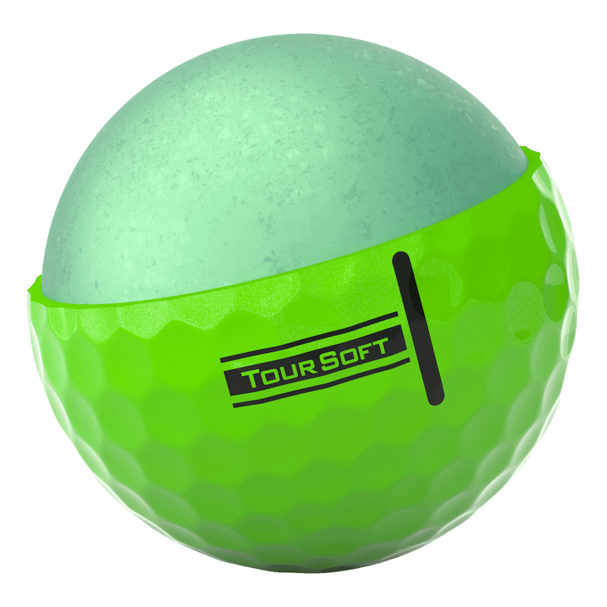 Titleist Tour Soft golf balls by ParWestGolf, showing a close-up of the white golf balls with logo and soft matte finish.